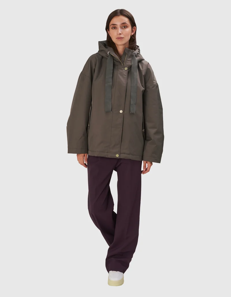 Boxy-Jacke Rosie mit Kapuze