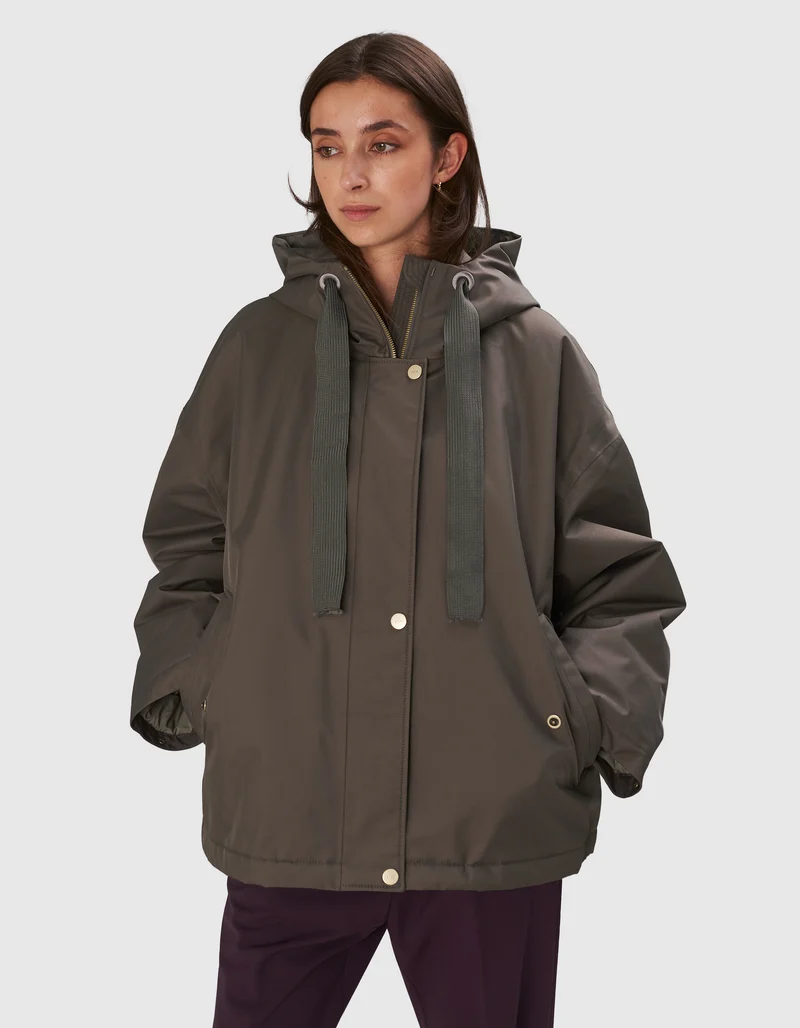 Boxy-Jacke Rosie mit Kapuze