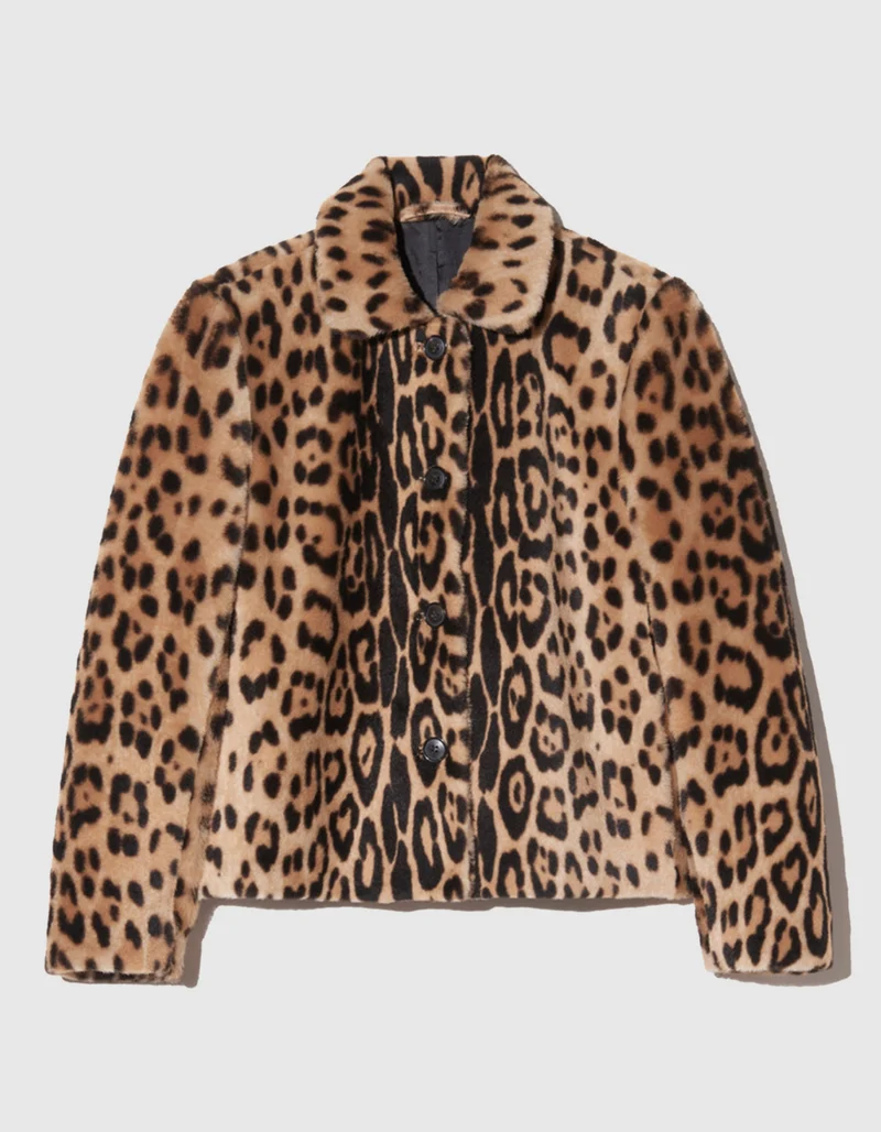 Cropped Lammfell-Shearling Jacke Montmartre