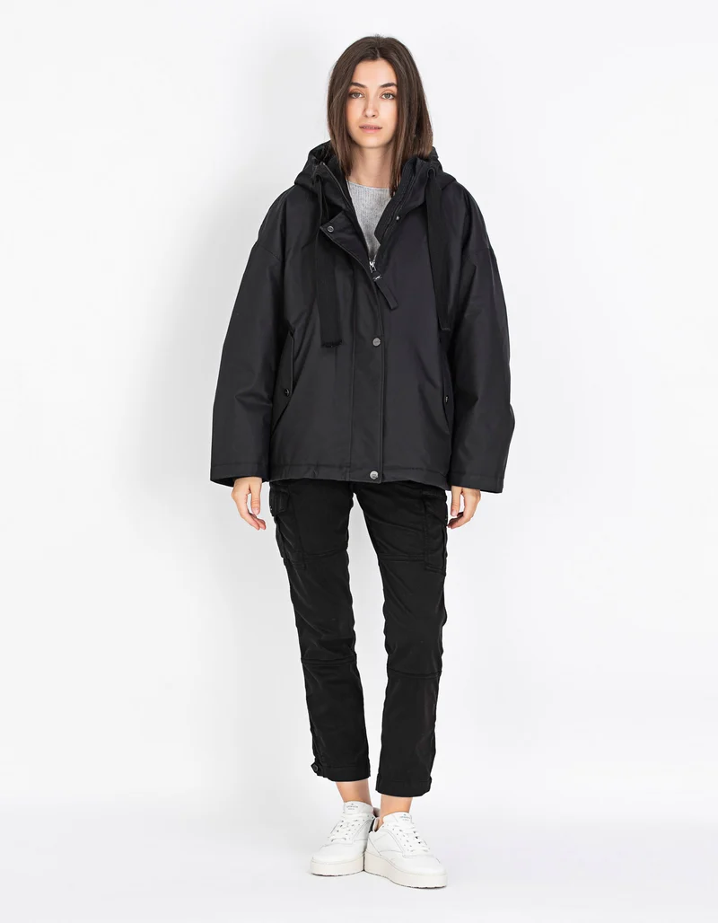 Boxy-Jacke Rosie mit Kapuze