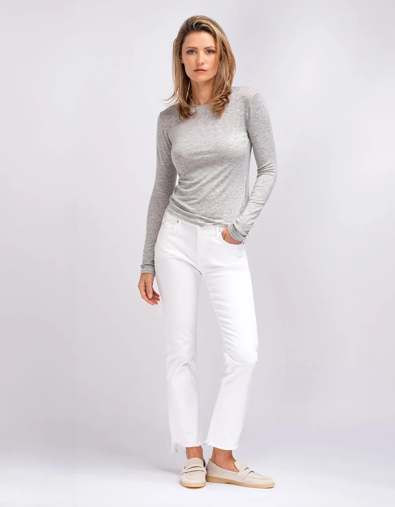 Longsleeve mit Rundhalsausschnitt