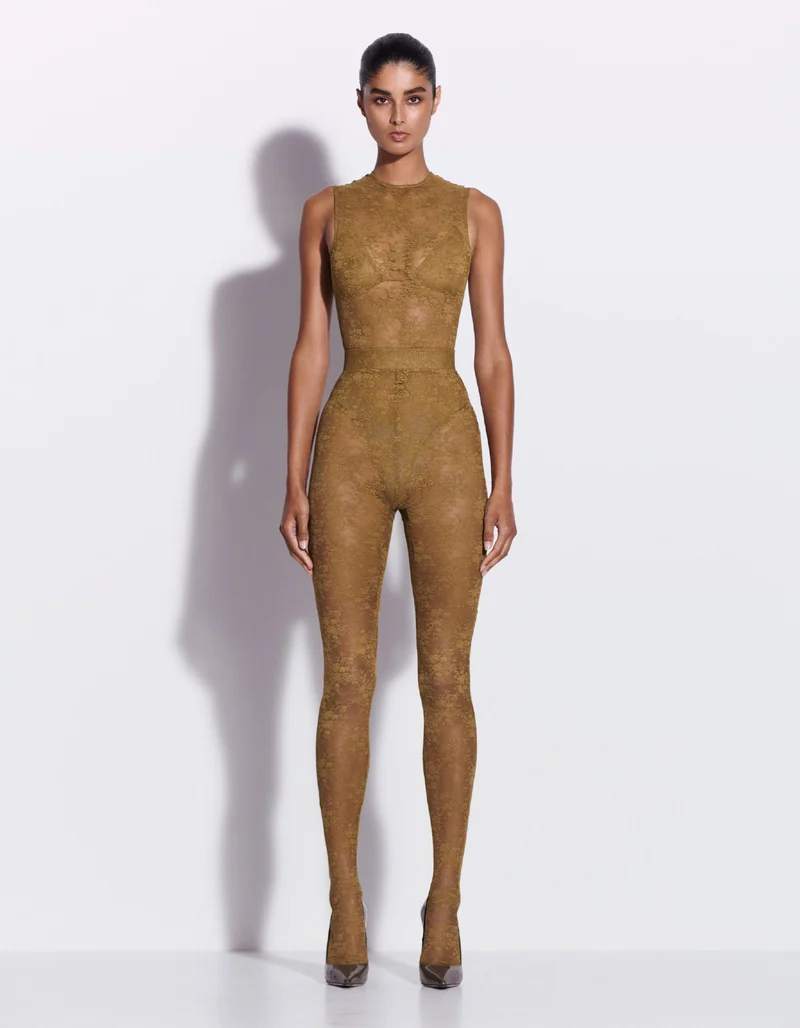 Spitzen-Bodysuit