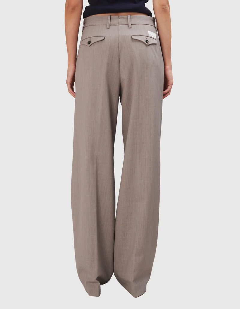 Wide-Leg Woll-Mix Hose Karen