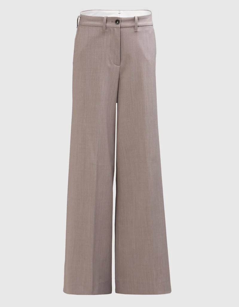 Wide-Leg Woll-Mix Hose Karen