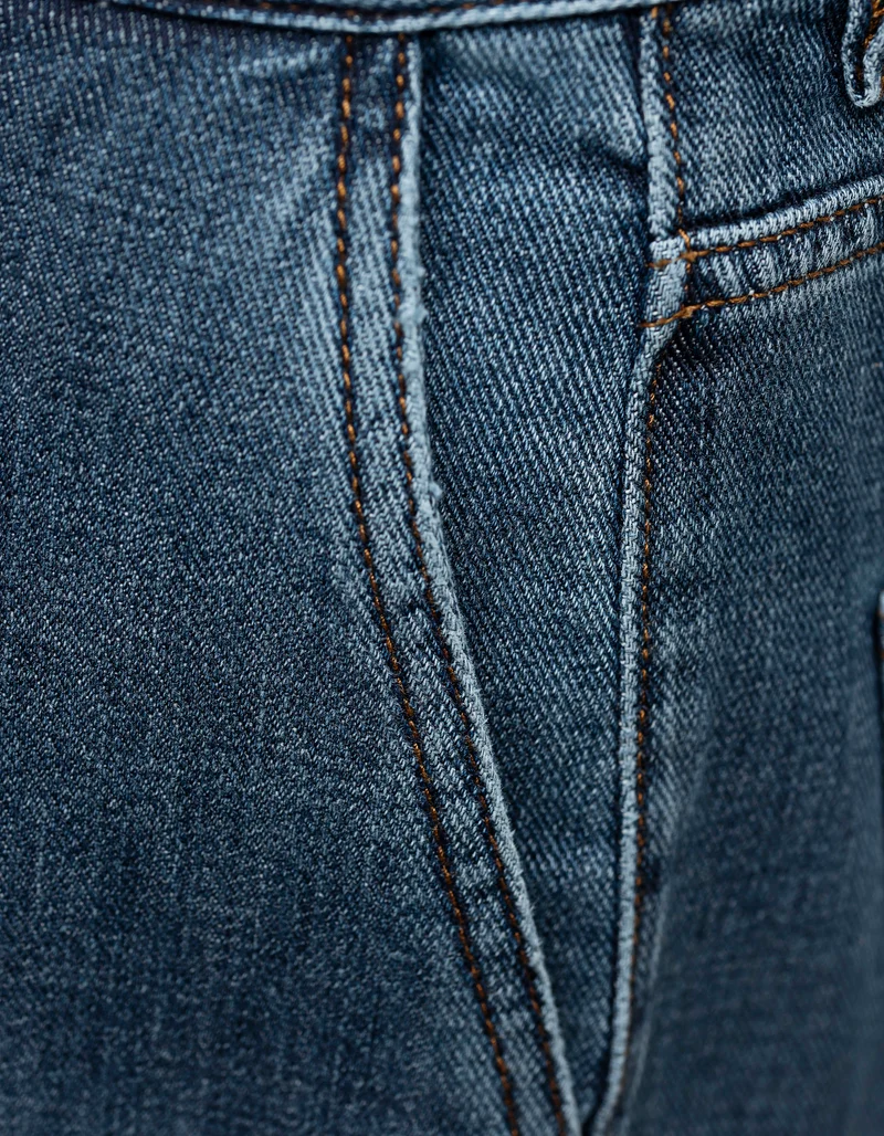 Wide-Leg Bundfalten-Jeans Ottavia