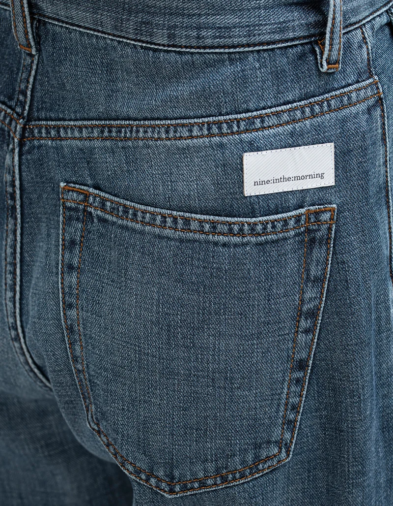 Wide-Leg Bundfalten-Jeans Ottavia
