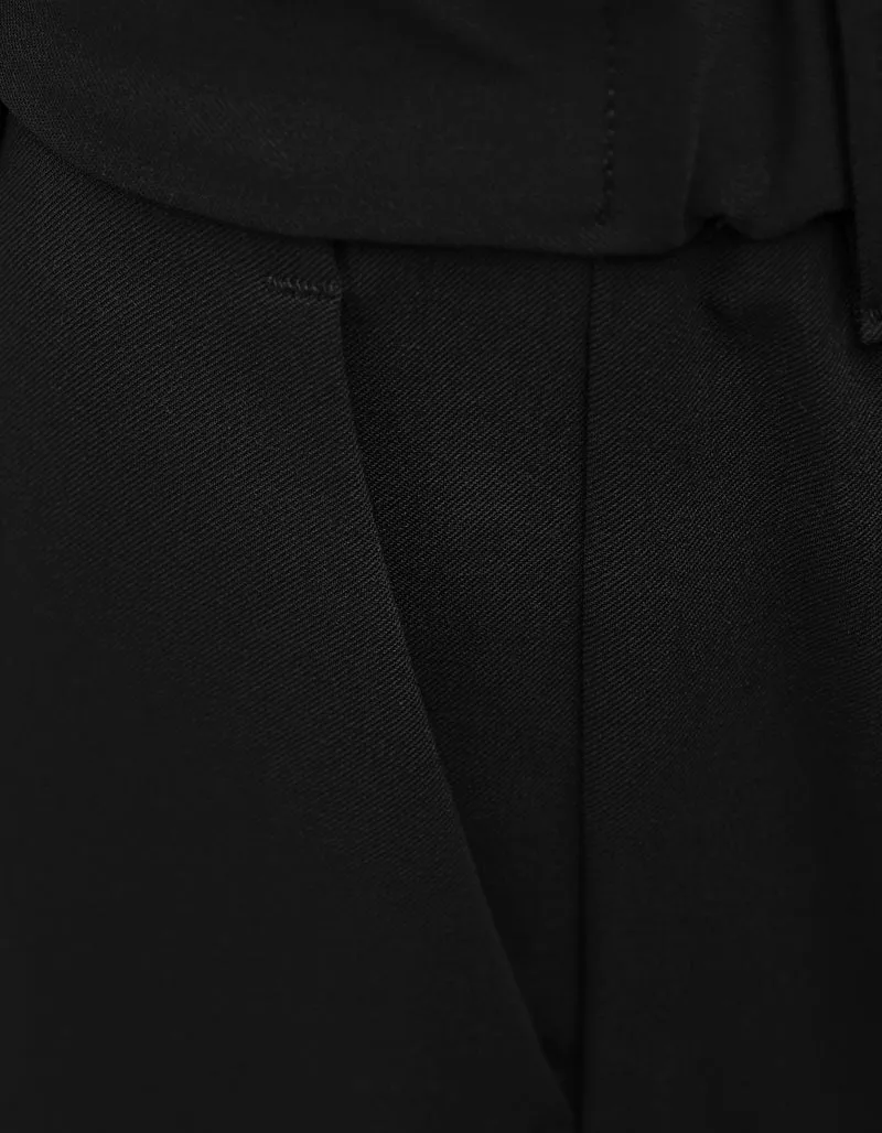 Wide-Leg Bundfalten-Hose Blenda