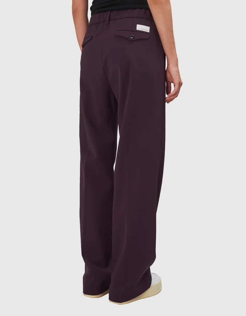 Wide-Leg Bundfalten-Hose Blenda