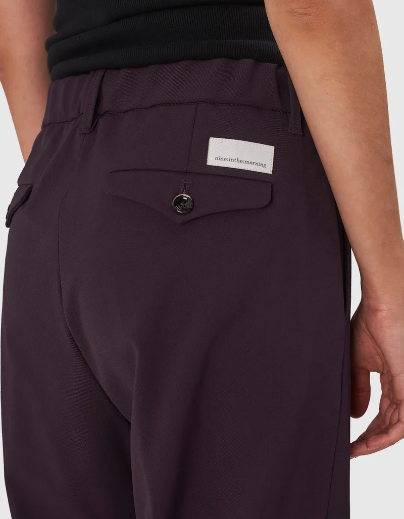 Wide-Leg Bundfalten-Hose Blenda