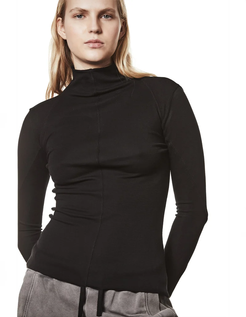 Slim-Fit Rollkragen-Longsleeve