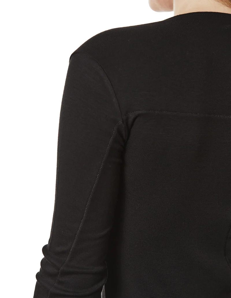 Longsleeve mit asymmetrischem Ausschnitt