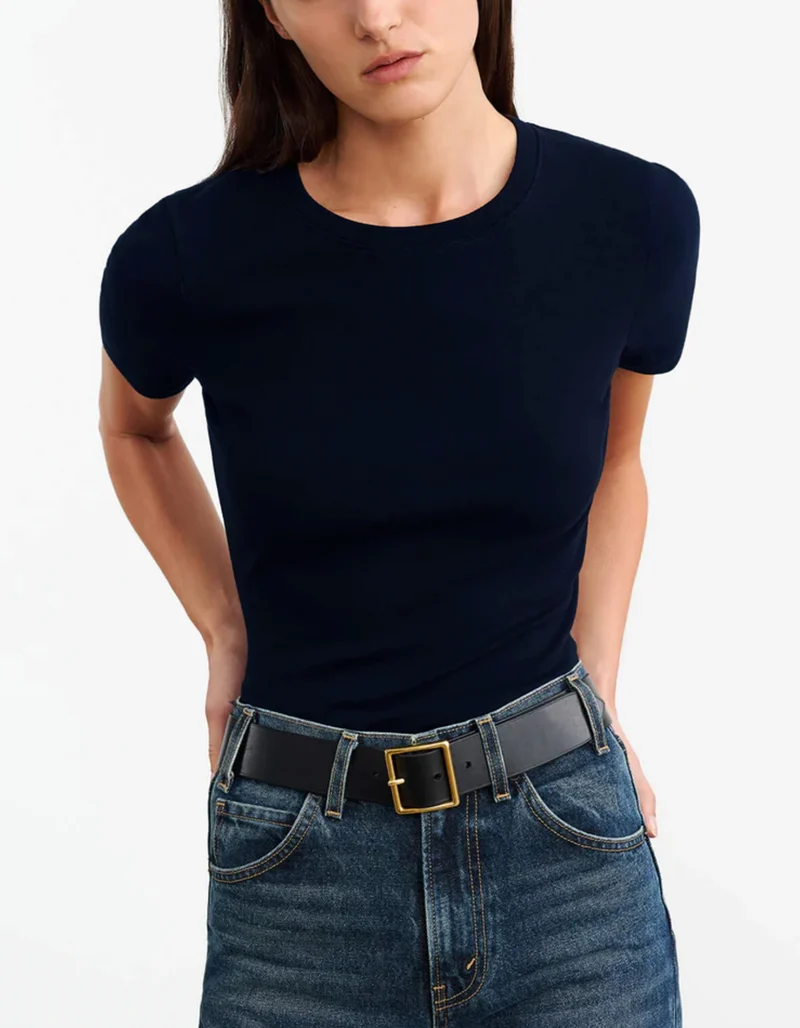 T-Shirt Elin mit Rundhalsausschnitt