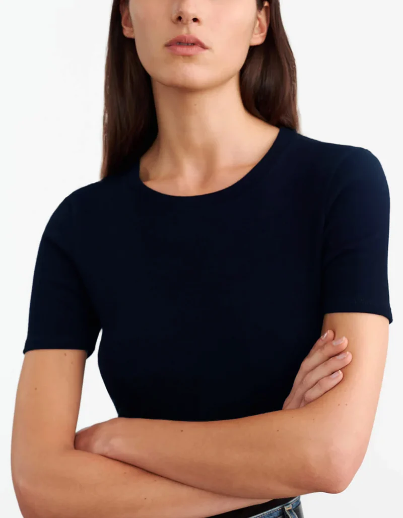 T-Shirt Elin mit Rundhalsausschnitt