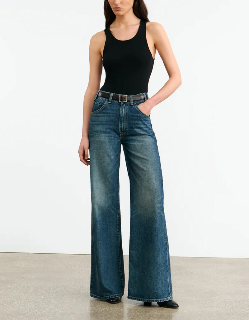 Wide-Leg Jeans Salome