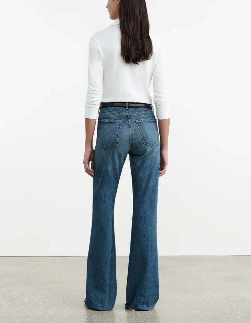 Flare-Leg Jeans Celia