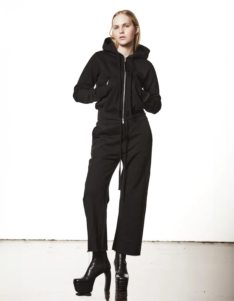 Zipper-Hoodie mit Eingrifftaschen