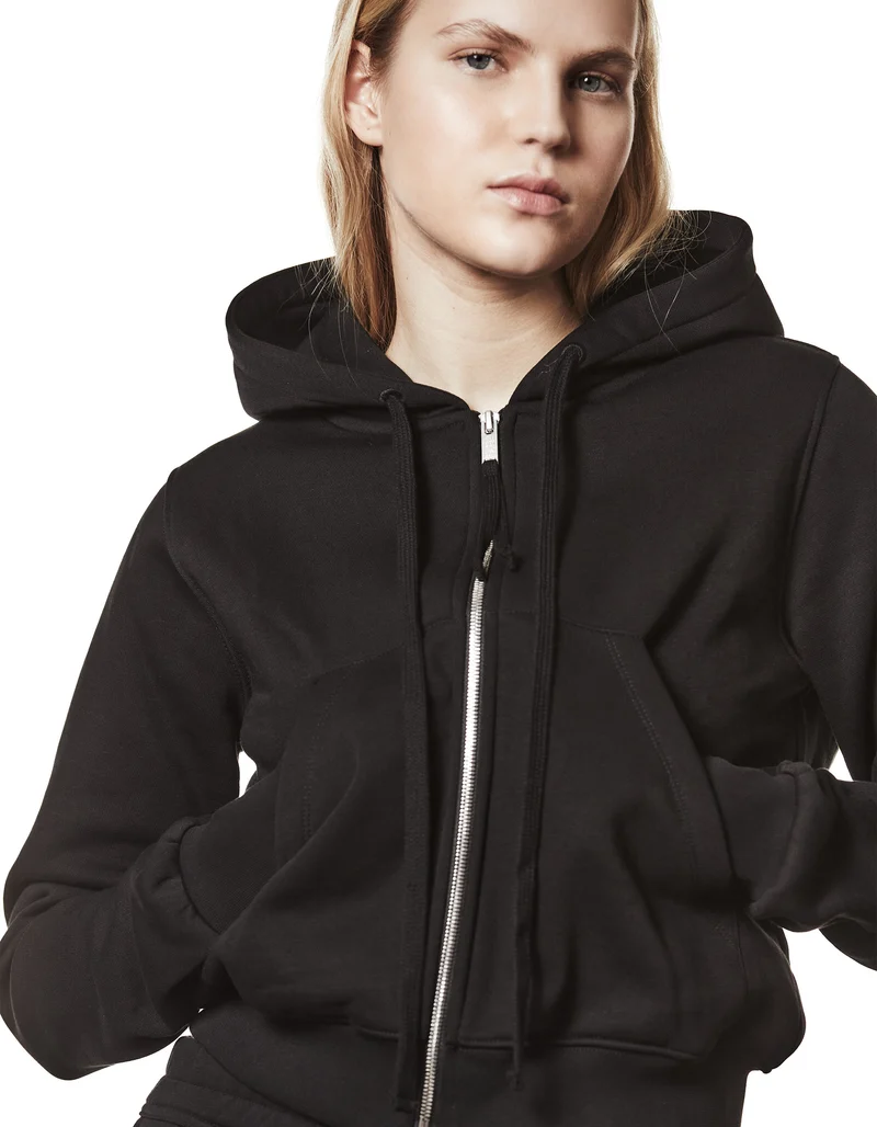 Zipper-Hoodie mit Eingrifftaschen