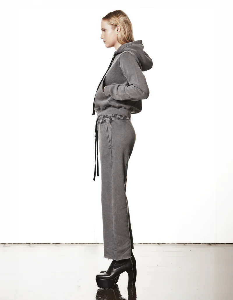 Zipper Hoodie mit Eingrifftaschen