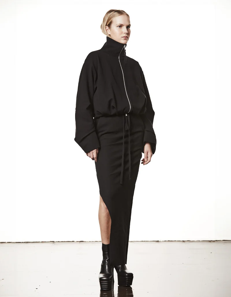 Oversize Zipper-Jacke