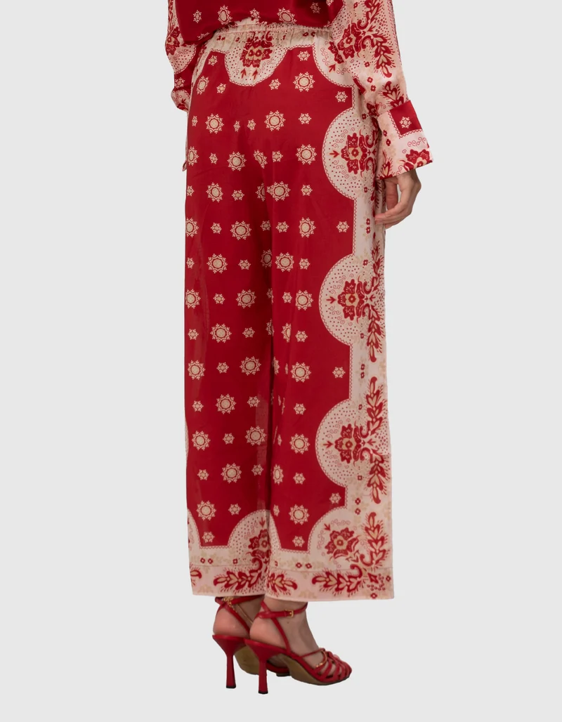Gemusterte Hose Otto Lava Bandana