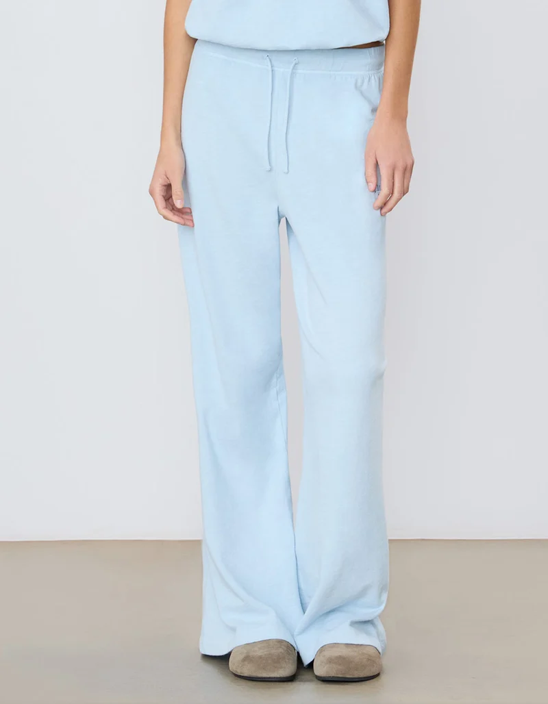 Wide-Leg Jogginghose