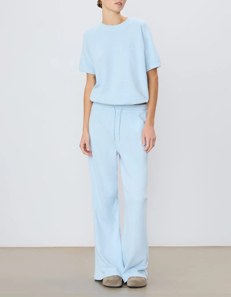 Wide-Leg Jogginghose
