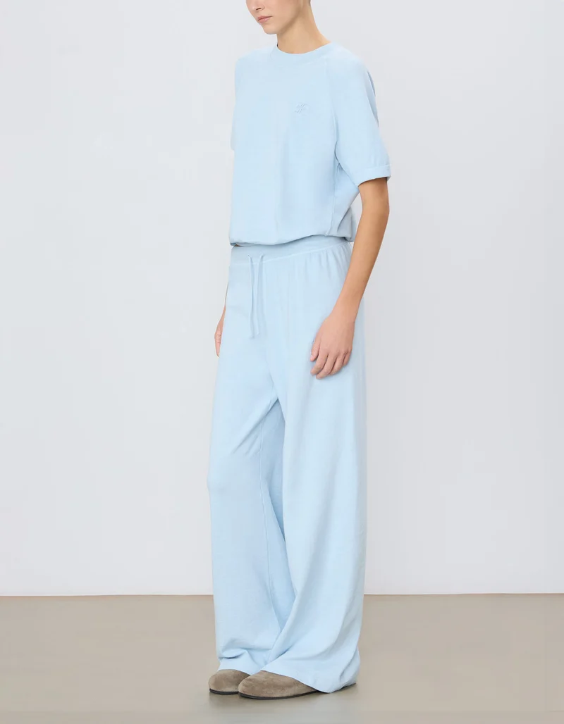 Wide-Leg Jogginghose