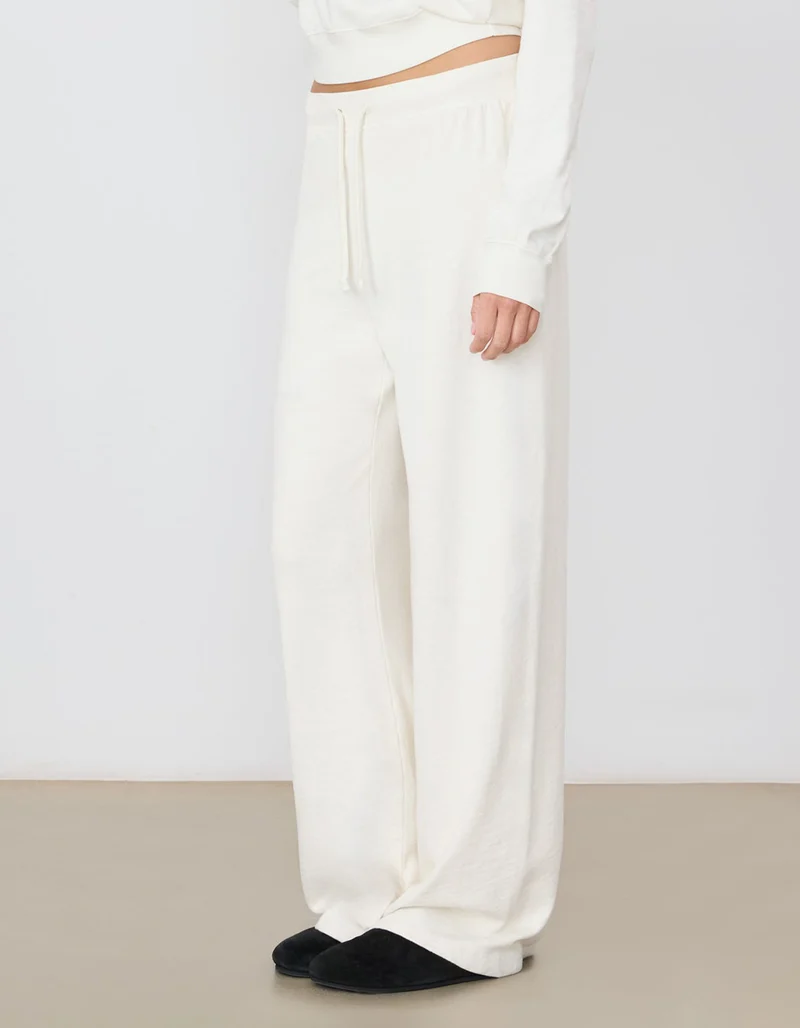 Wide-Leg Jogginghose