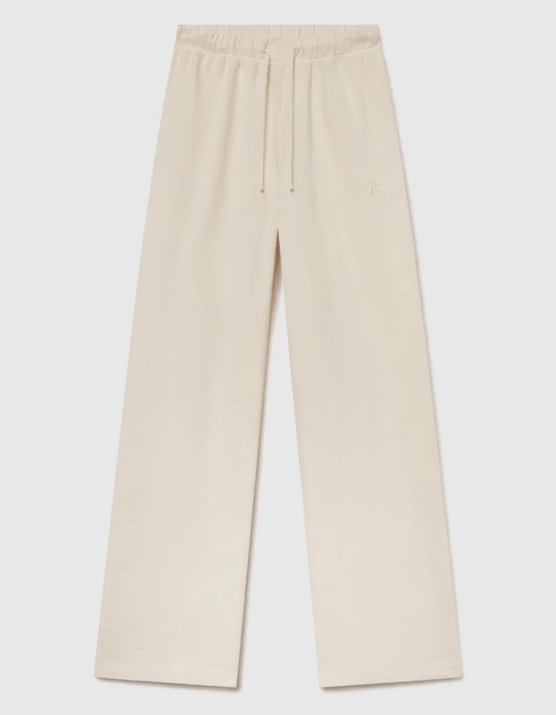 Wide-Leg Jogginghose