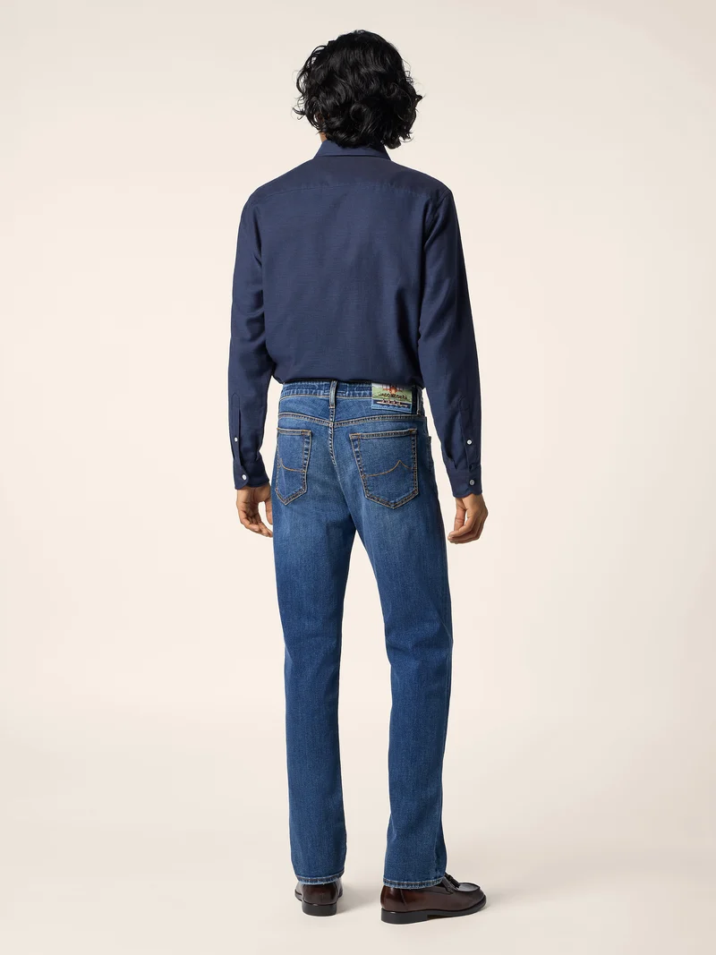 Cotton-Cashmere Batavia Shirt