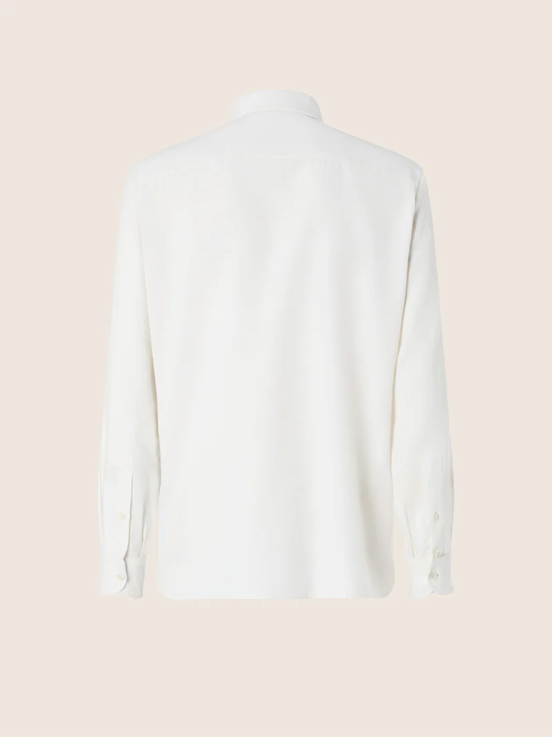 Cotton-Cashmere Batavia Shirt
