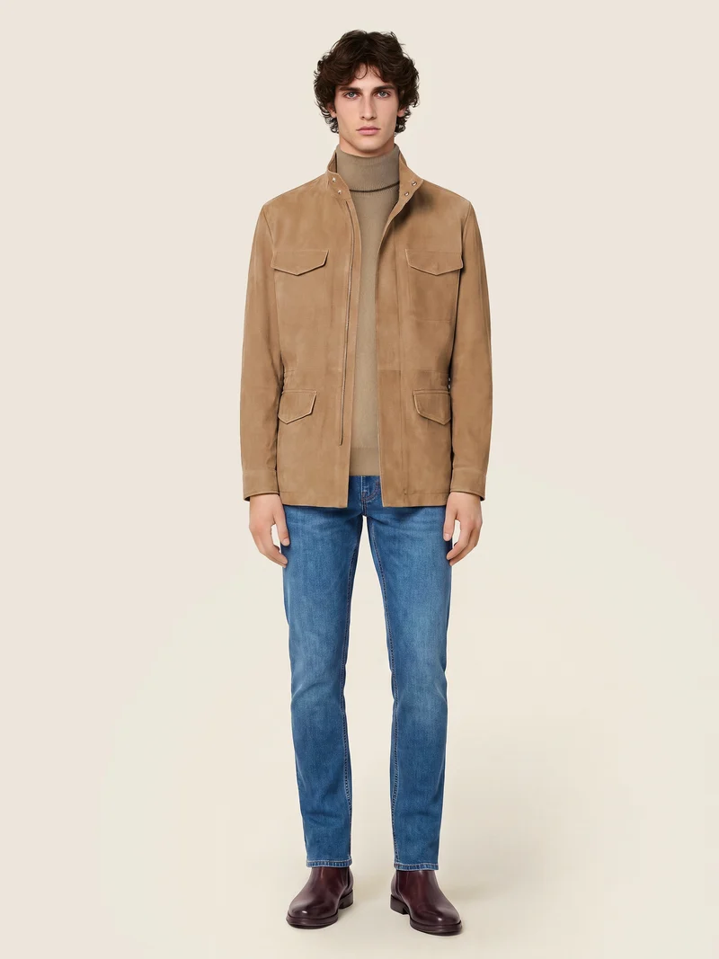 Bard — Cotton-Cashmere Comfort Jeans
