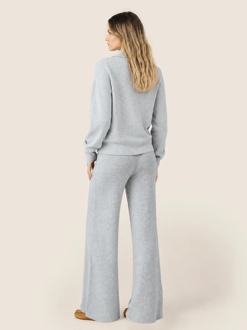 Cashmere English Rib Pants