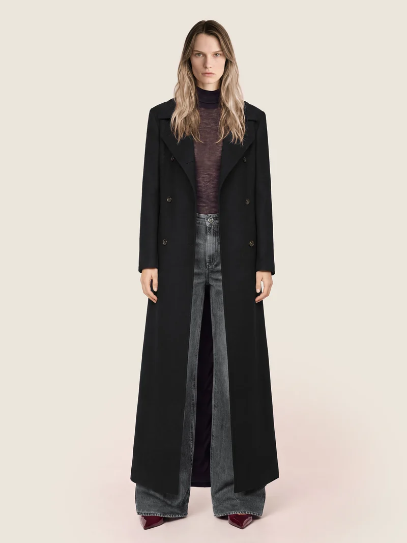 Wool Twill Coat