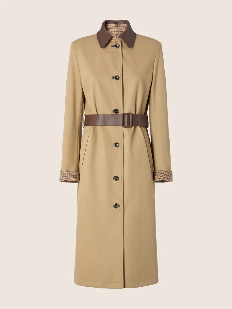 Reversible Cotton-Cashmere Trench