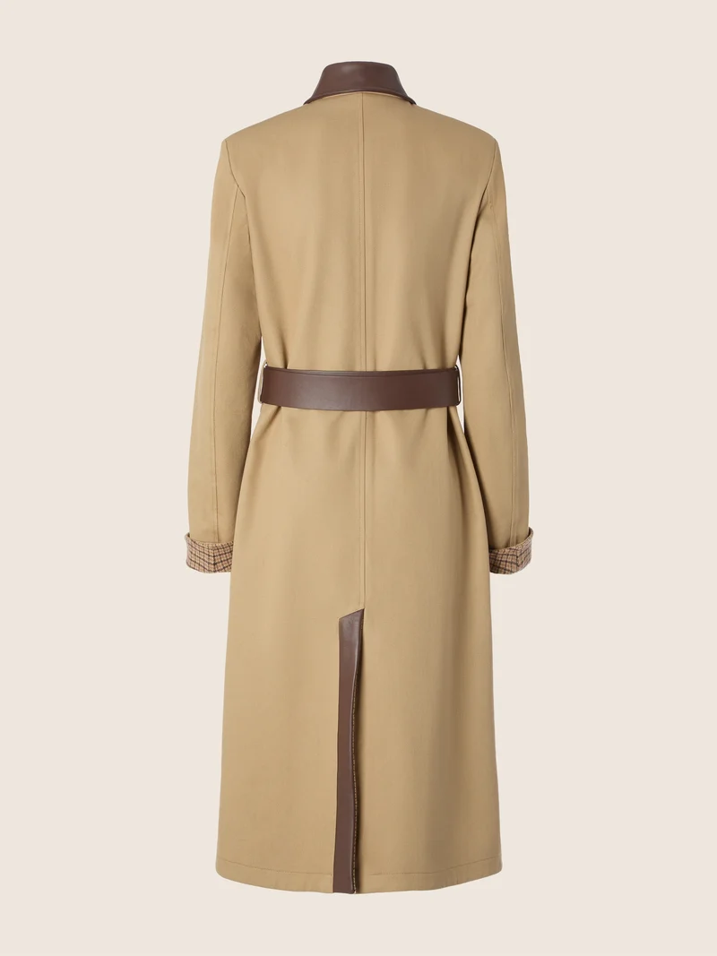 Reversible Cotton-Cashmere Trench