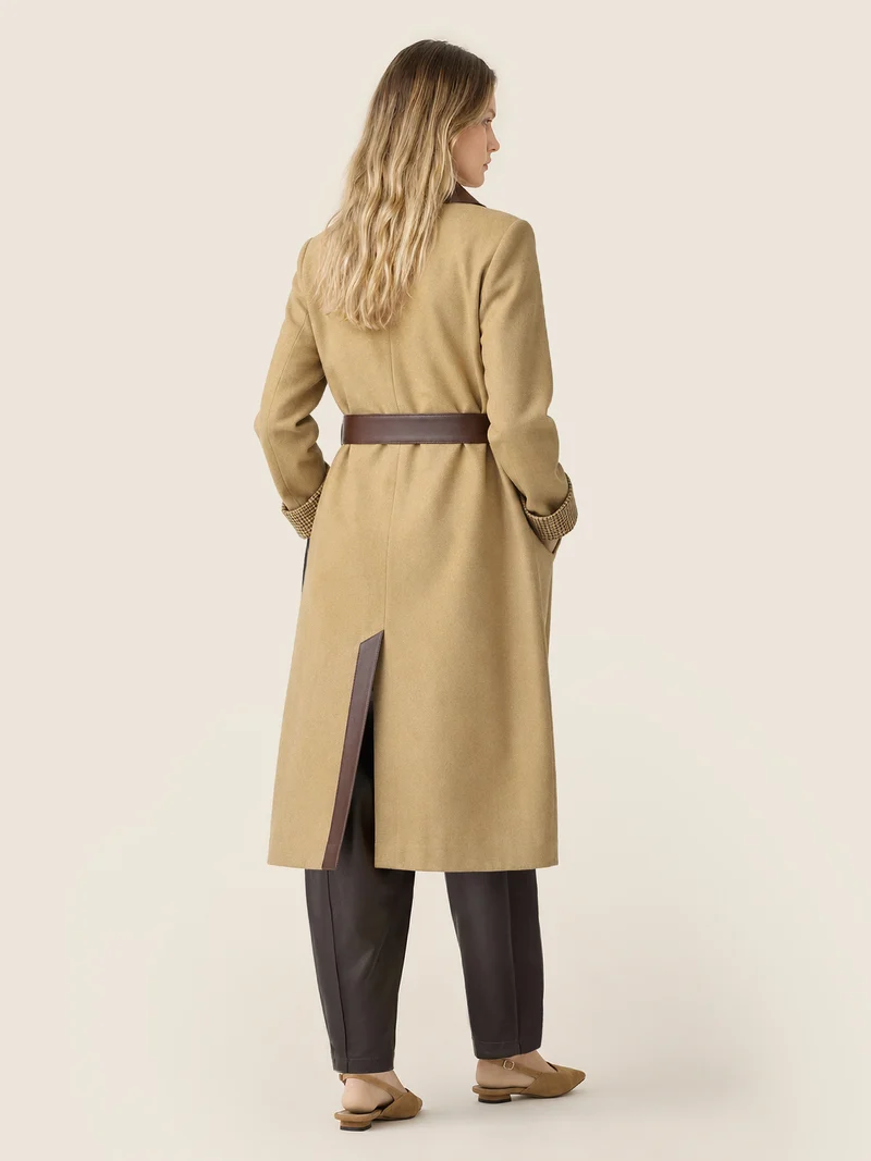 Reversible Cotton-Cashmere Trench