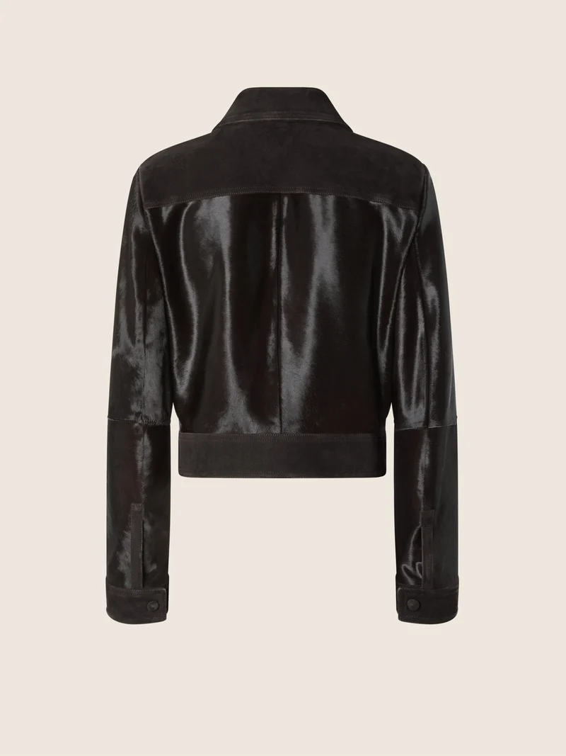Calf-Hair and Suede Jacket
