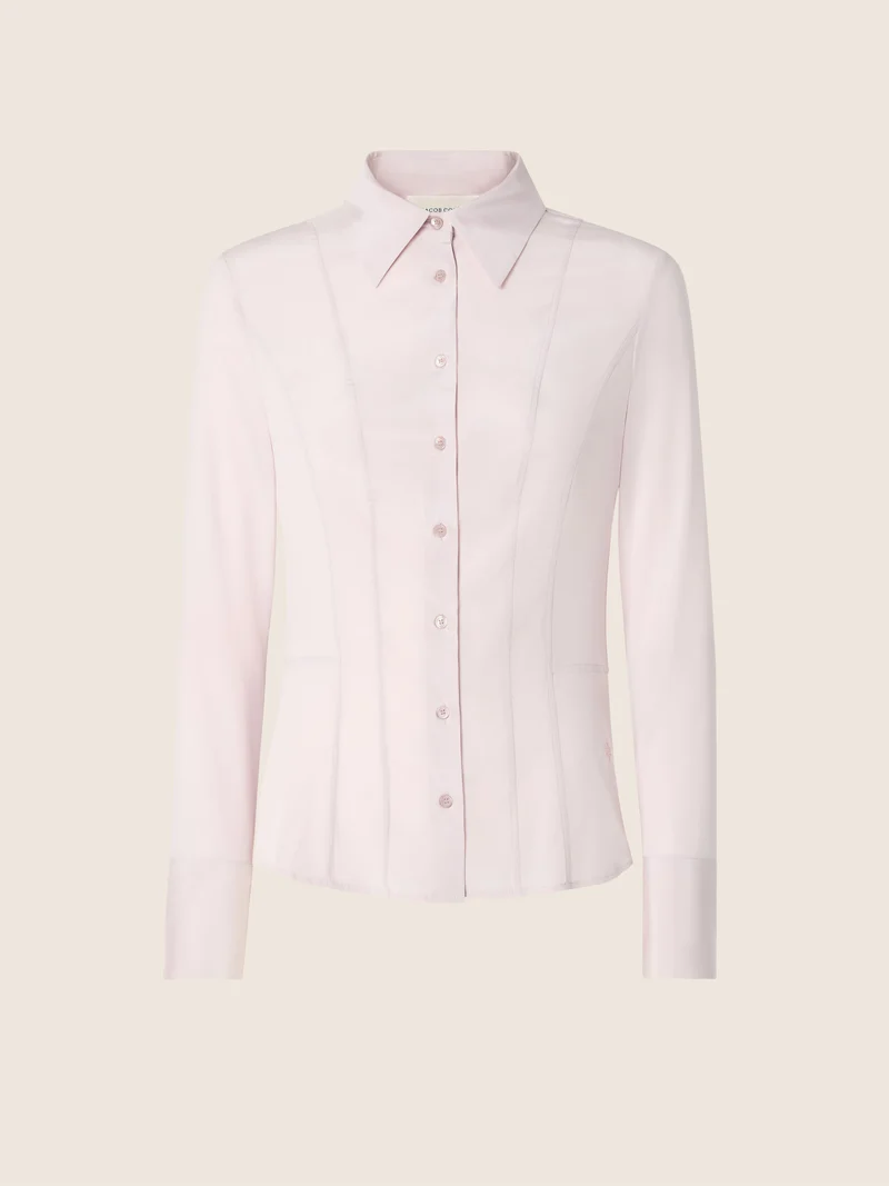 Stretch Crêpe de Chine Shirt
