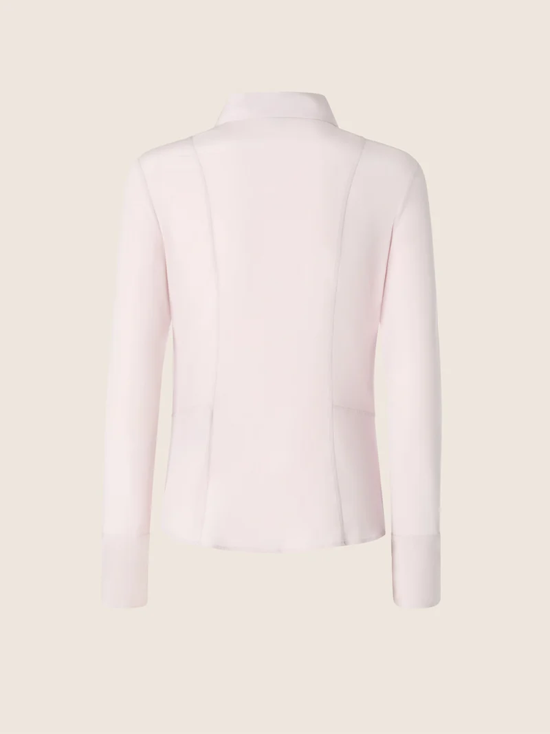 Stretch Crêpe de Chine Shirt