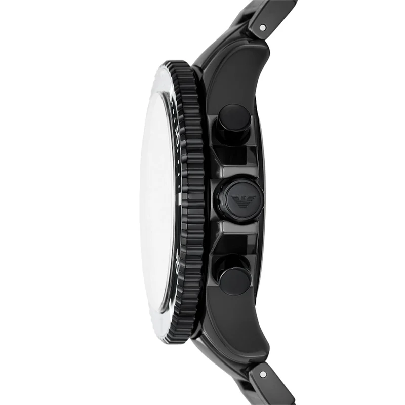 Emporio Armani herren Uhr Schwarz AR70010