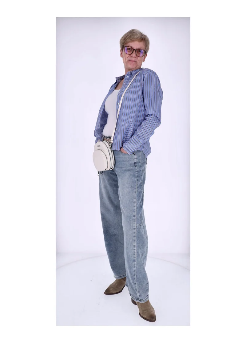Splash of Color Damen Jeans Balloon