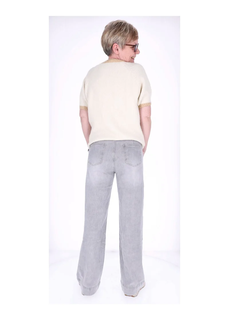 Splash of Color Jeans Damen weites Bein