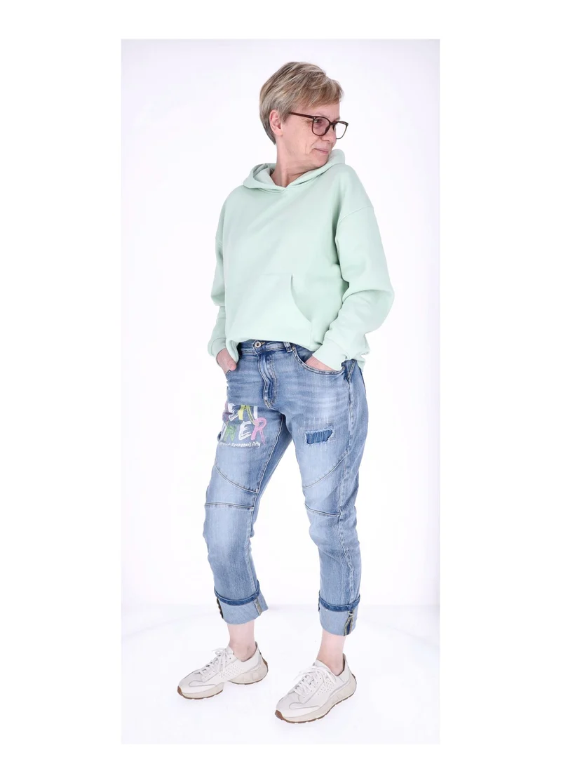ONLY Damen Hoodie mit Smiley