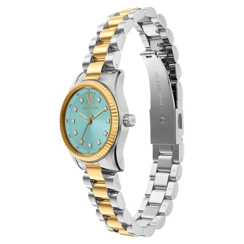 Michael Kors Lexington Round Blue Dial Watch MK7579