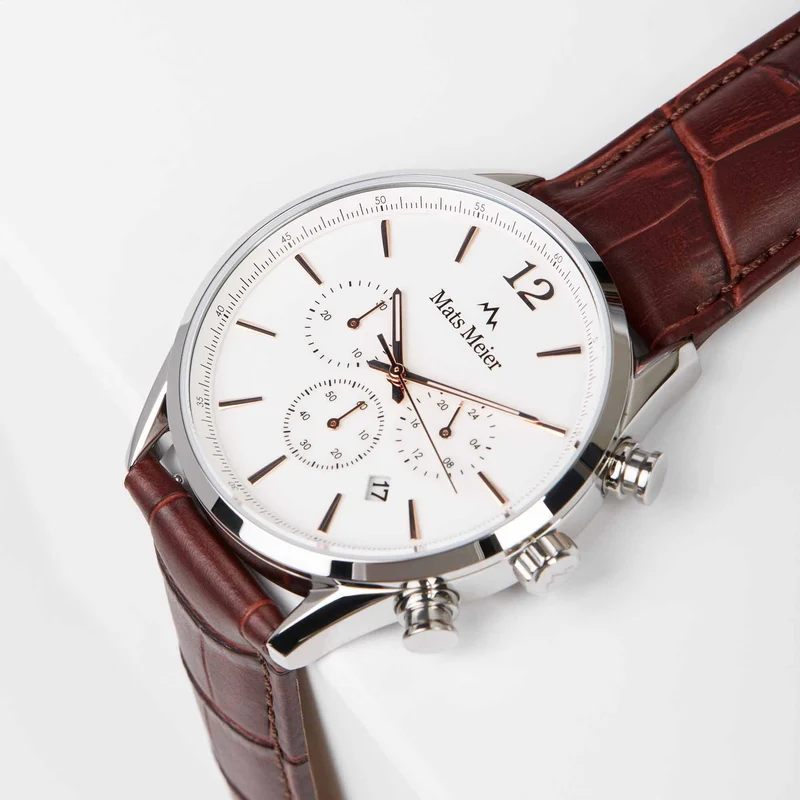 Mats Meier Grand Cornier herren Uhr Braun MM00105