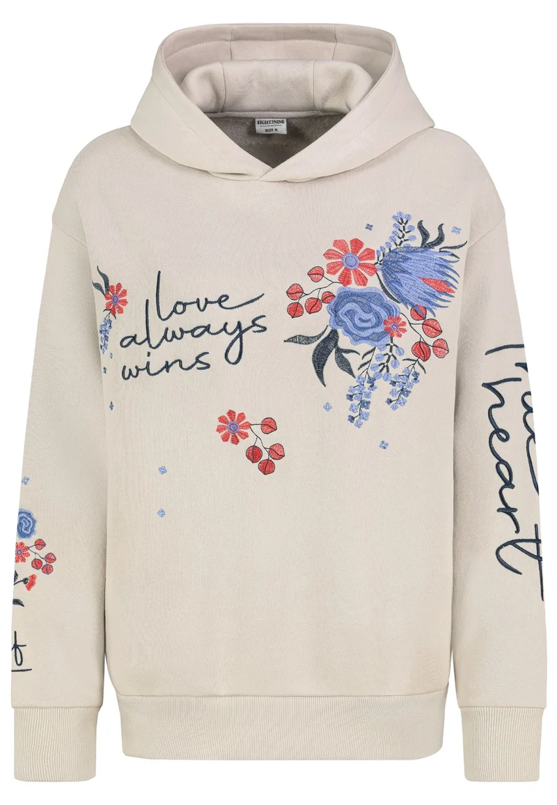 Damen Sweatshirt mit Kapuze Authentic Style