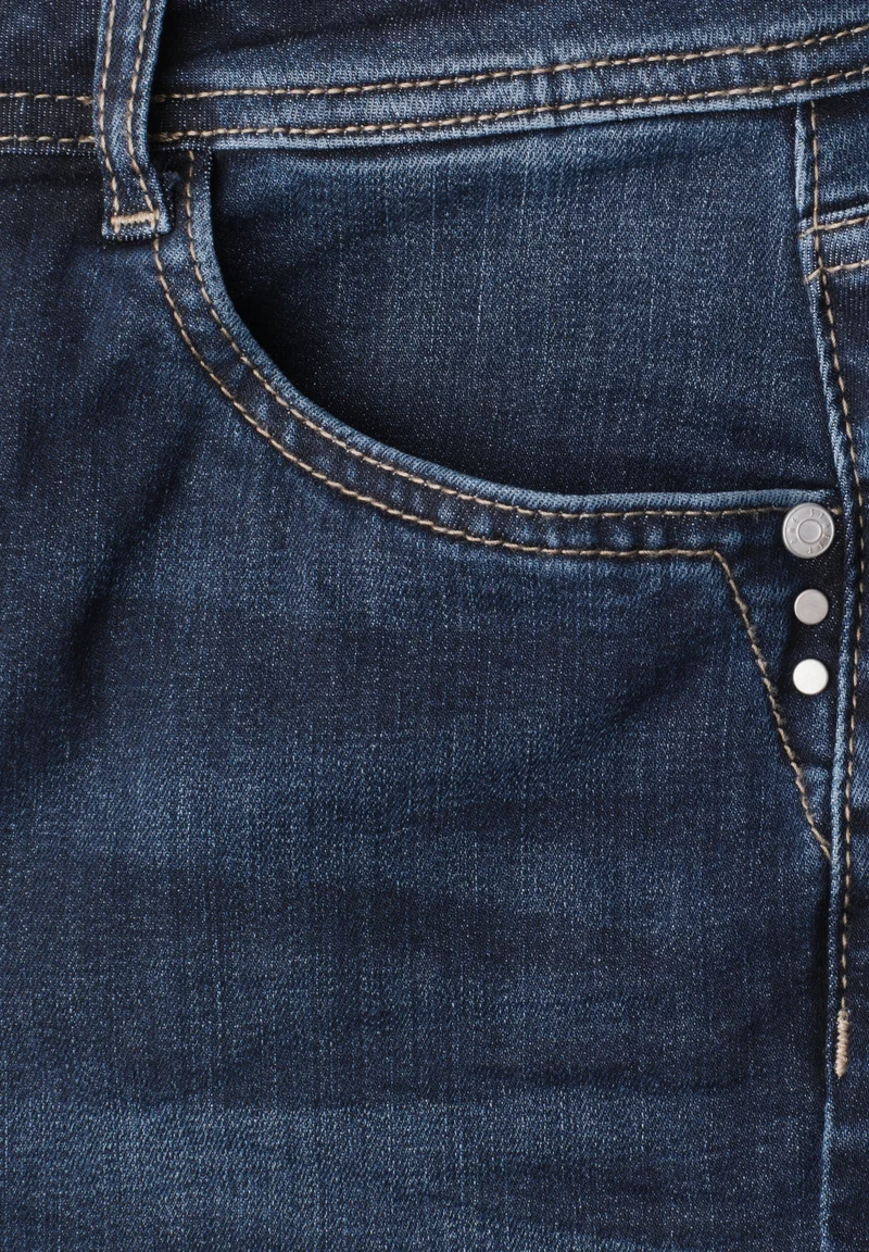 QR Style Blaire Bootcut,hw,dar, Dark Blue Washed