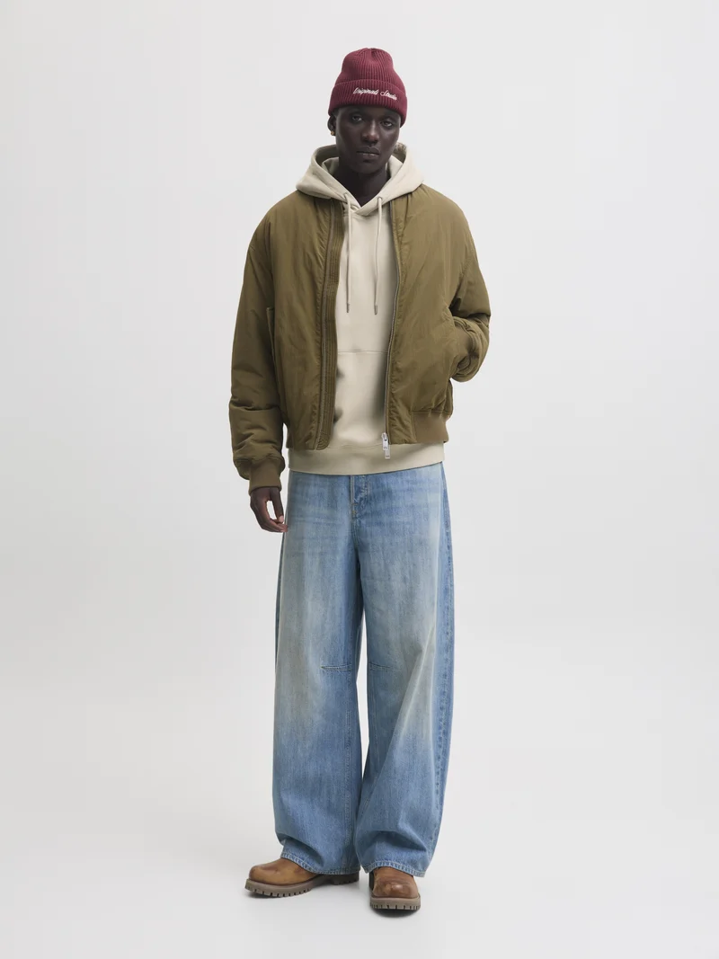 JJEACE SWEAT HOOD NOOS, Moonbeam