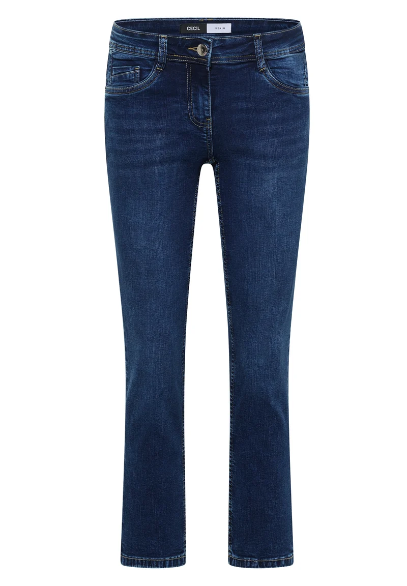 Style NOS Scarlett STRAIGHT Mi, mid blue used wash